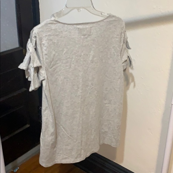 NWT Banana Republic Light knotted sleeves tee bows - Picture 7 of 7